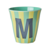 Rice Rice melcu-alpstr Letter M Blue-ish