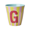Rice Rice melcu-alpstr Letter G Pink