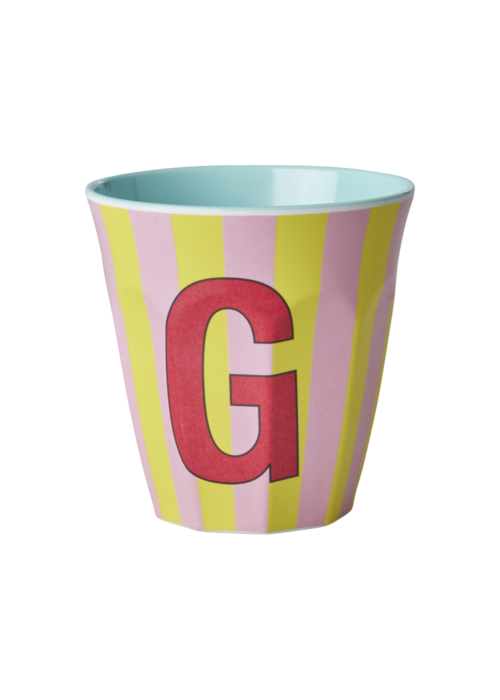 Rice Rice melcu-alpstr Letter G Pink