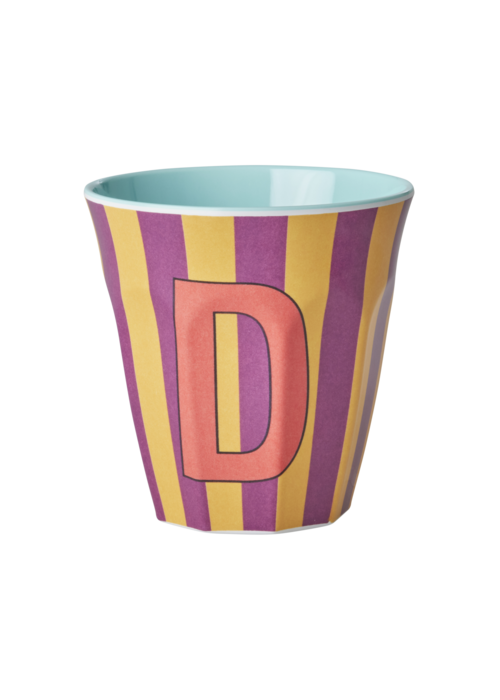 Rice Rice melcu-alpstr Letter D Pink