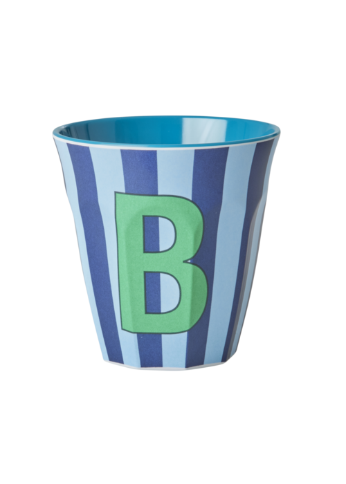 Rice Rice melcu-alpstr Letter B Blue-ish