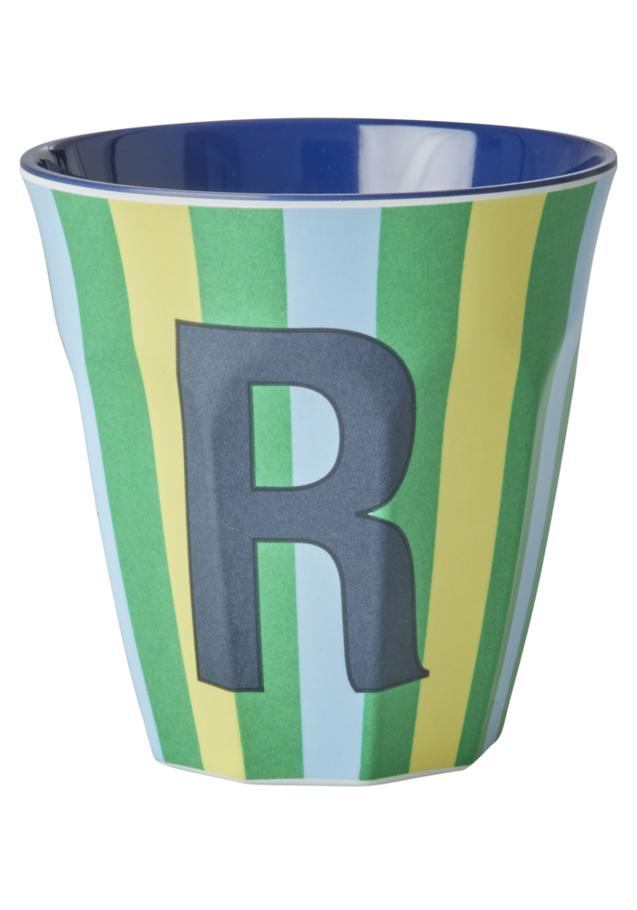 Rice melcu-alpstr Letter R Blue-ish