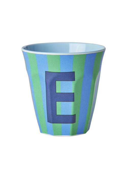 Rice Rice melcu-alpstr Letter E Blue-ish