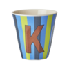 Rice Rice melcu-alpstr Letter K Blue-ish