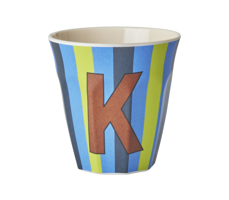Rice melcu-alpstr Letter K Blue-ish