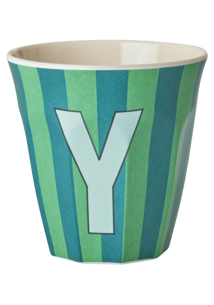 Rice melcu-alpstr Letter Y Blue-ish