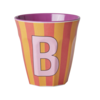 Rice Rice melcu-alpstr Letter B Pink