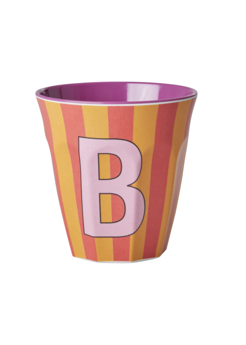 Rice Rice melcu-alpstr Letter B Pink
