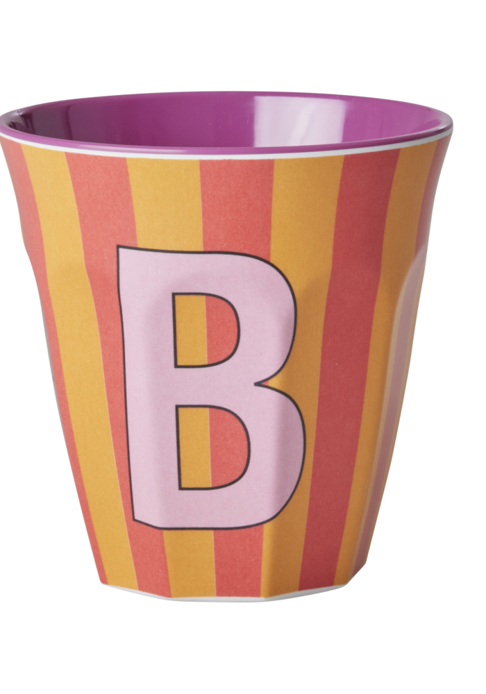 Rice melcu-alpstr Letter B Pink