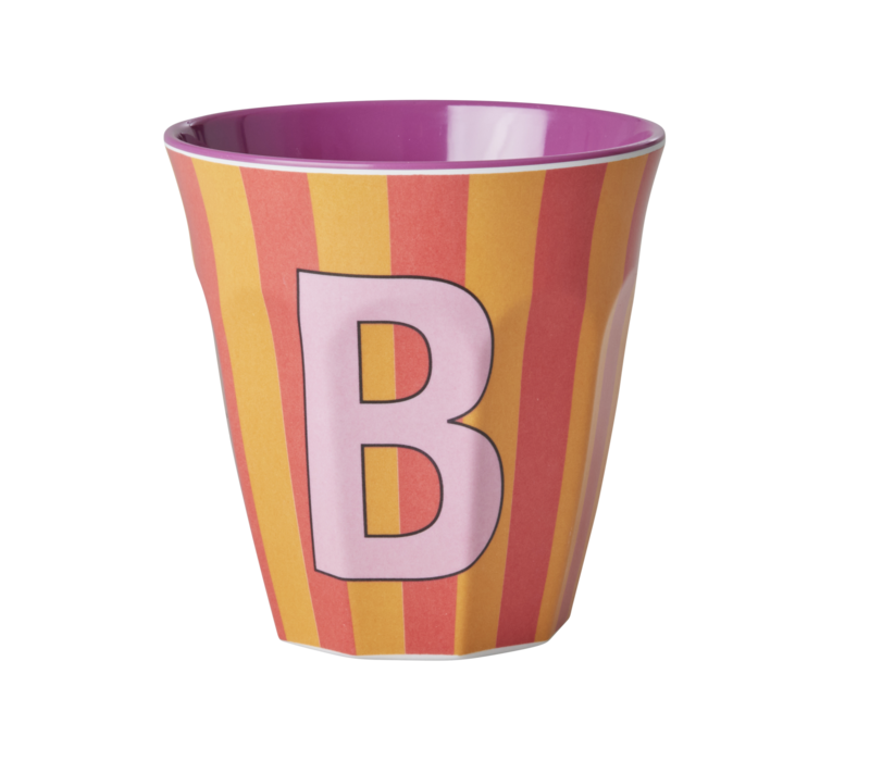 Rice melcu-alpstr Letter B Pink