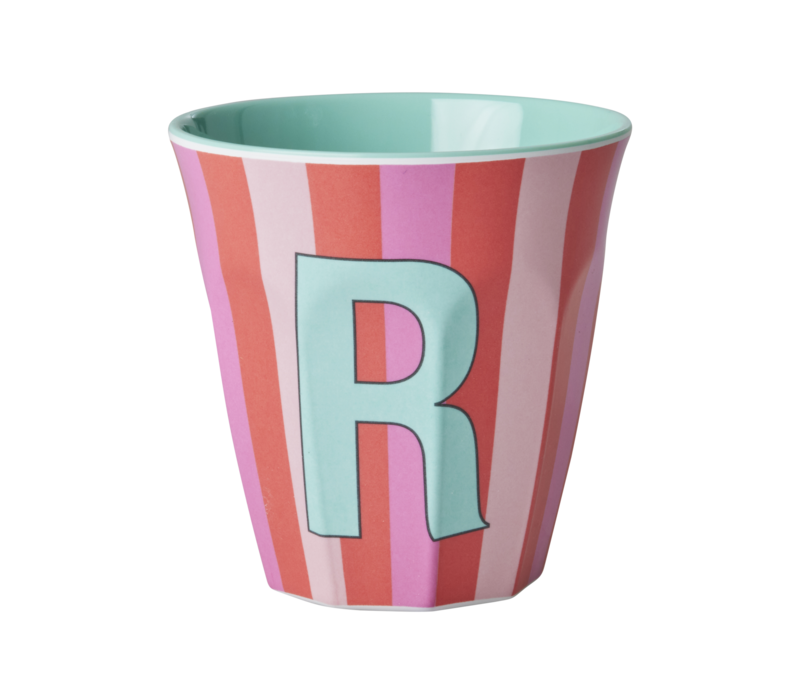 Rice melcu-alpstr Letter R Pink