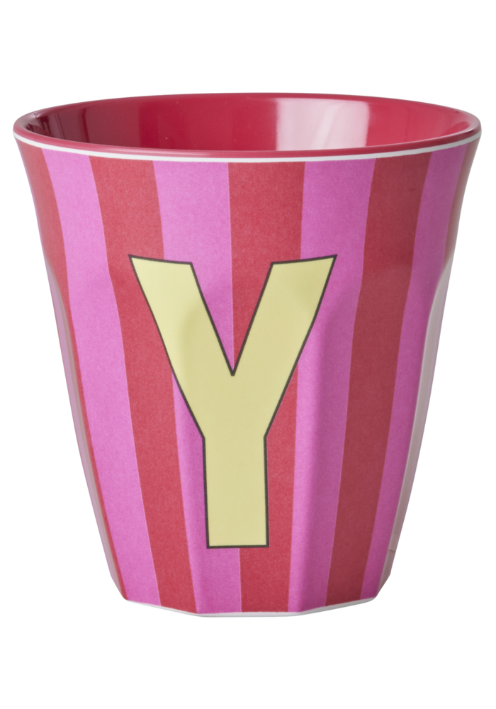 Rice melcu-alpstr Letter Y Pink