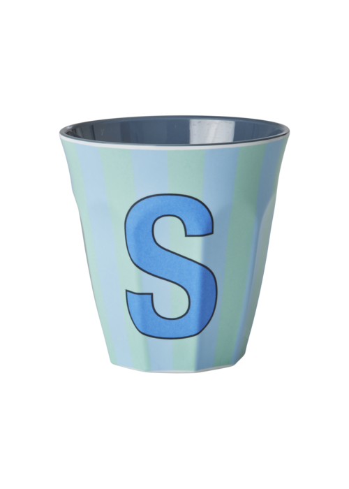 Rice Rice melcu-alpstr Letter S Blue-ish