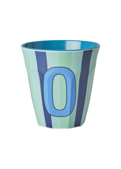 Rice Rice melcu-alpstr Letter O Blue-ish