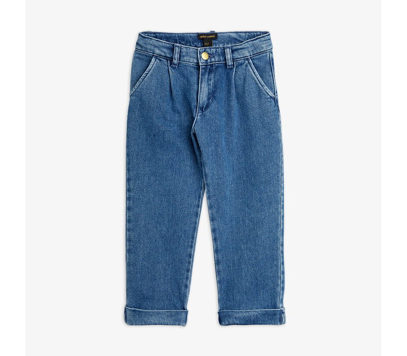 Mini Rodini Denim chinos Blue