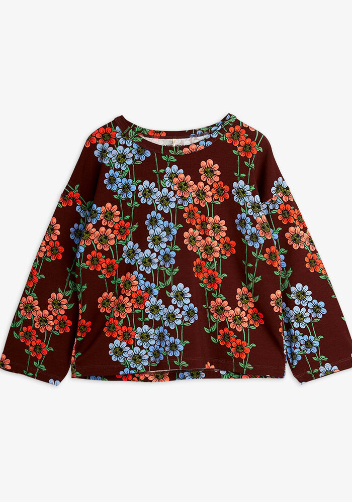 Mini Rodini Daisys aop ls tee Multi