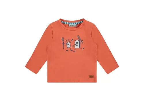 Babyface Babyface boys t-shirt long sleeve CAYENNE