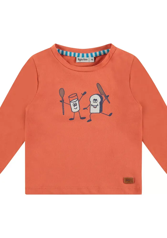 Babyface boys t-shirt long sleeve CAYENNE