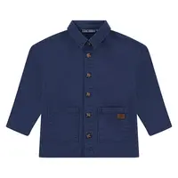 STAINS AND STORIES boys overshirt blue