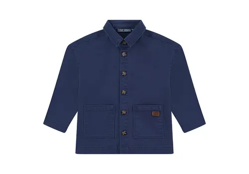 STAINS AND STORIES STAINS AND STORIES boys overshirt blue