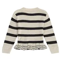 STAINS AND STORIES girls pullover nearly black