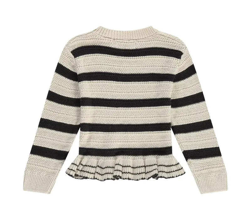 STAINS AND STORIES girls pullover nearly black