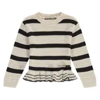 STAINS AND STORIES girls pullover nearly black