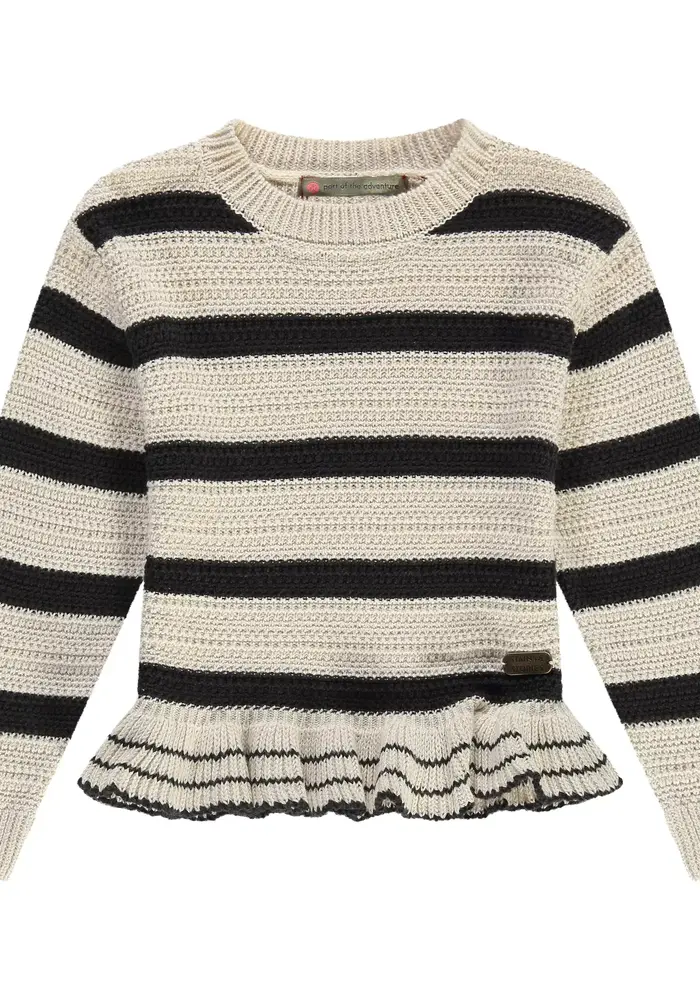 STAINS AND STORIES girls pullover nearly black