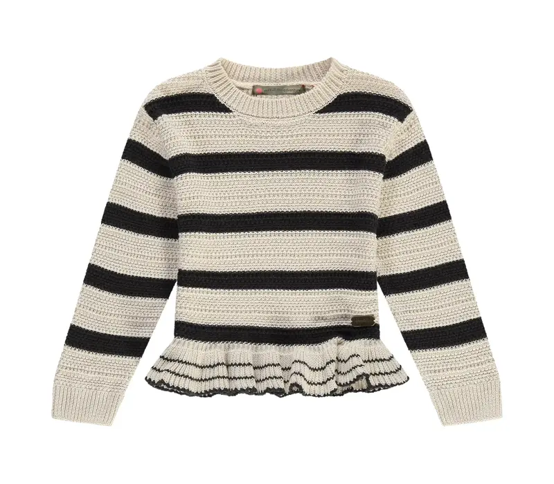 STAINS AND STORIES girls pullover nearly black