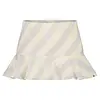 The New Chapter The New Chapter Woven skirt with slanted stripe and ruffle
