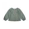 Daily seven Daily Seven SHIRT LS COTTON PRINT Green Sea