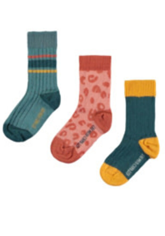 The New Chapter 3-pack socks wild heart