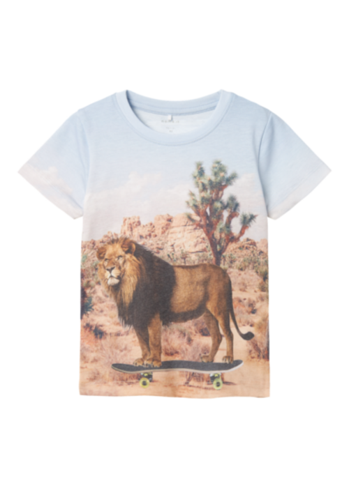 Name it Name It T-Shirt NMMJOKE SS TOP BOX Oil Green