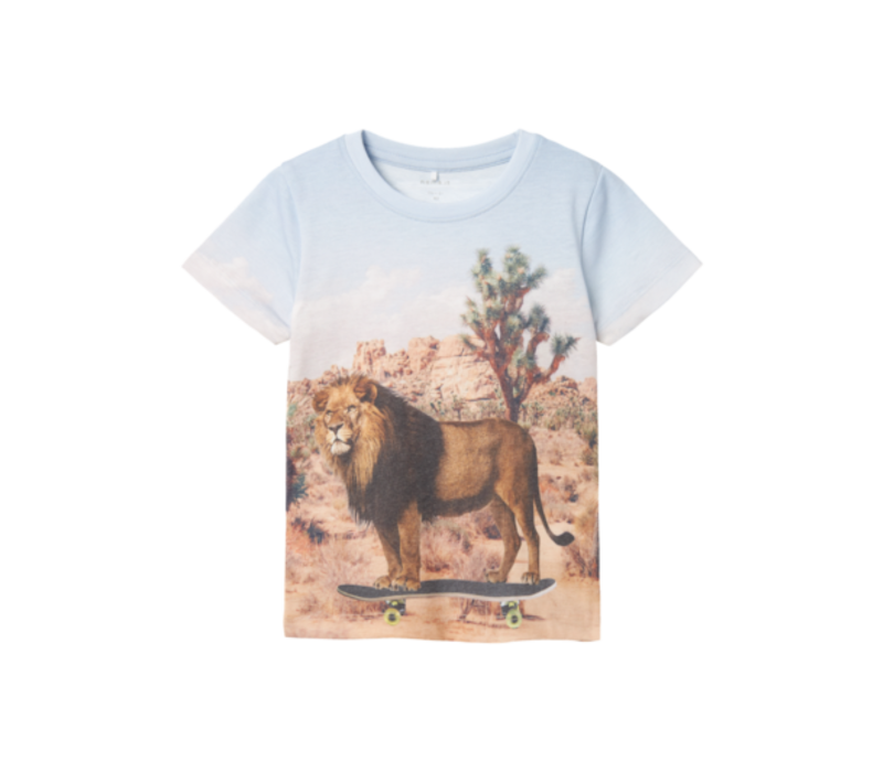 Name It T-Shirt NMMJOKE SS TOP BOX Oil Green