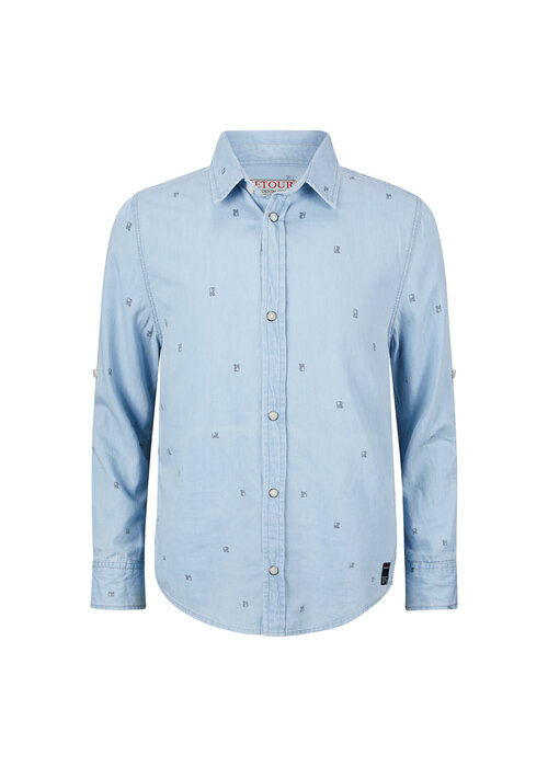 Retour Retour Eloy bleached blue denim