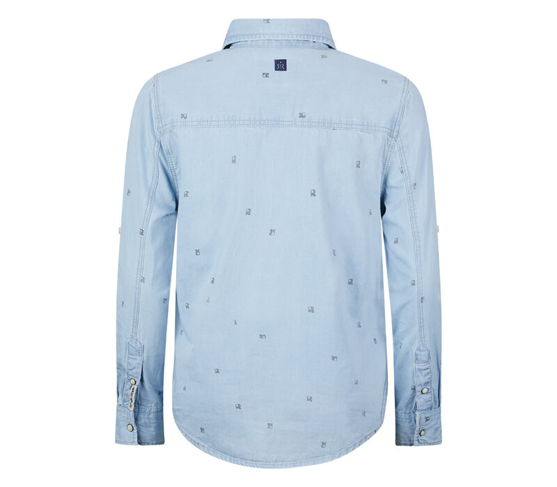 Retour Eloy bleached blue denim