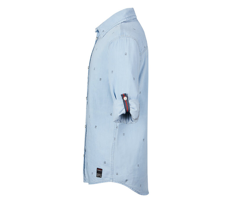 Retour Eloy bleached blue denim