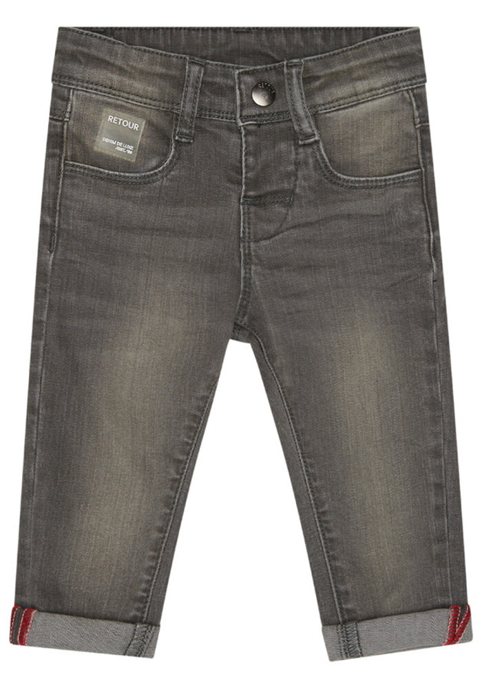 Retour Jip light grey denim