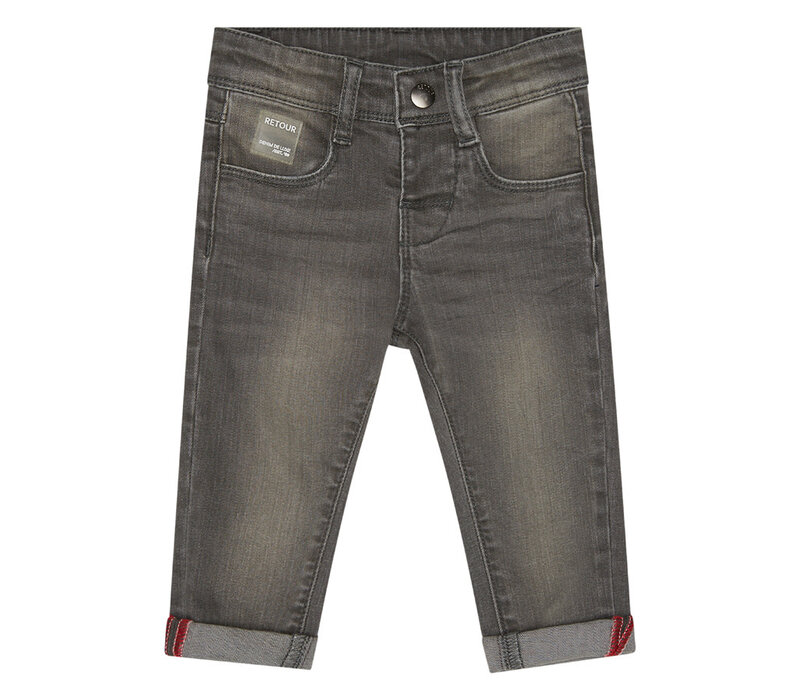 Retour Jip light grey denim