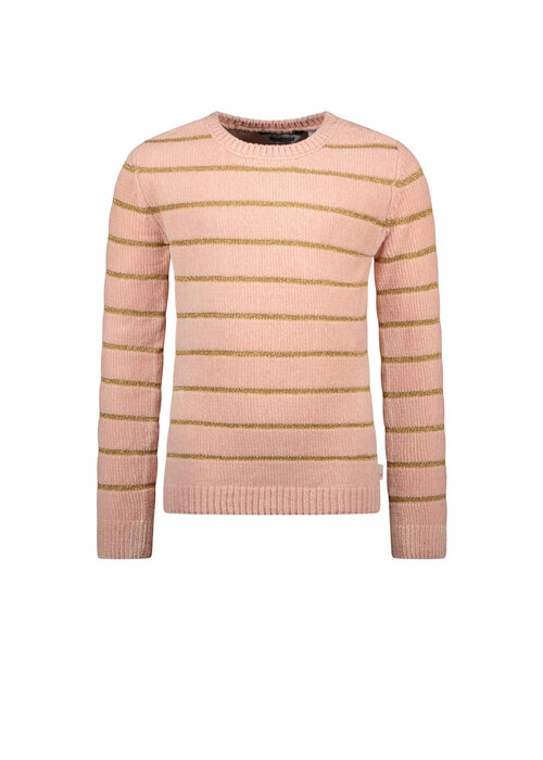 Moodstreet Moodstreet MT chenille pull Light Rose