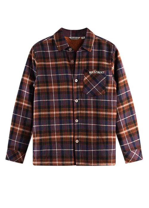 Moodstreet Moodstreet Boys check jacket Black