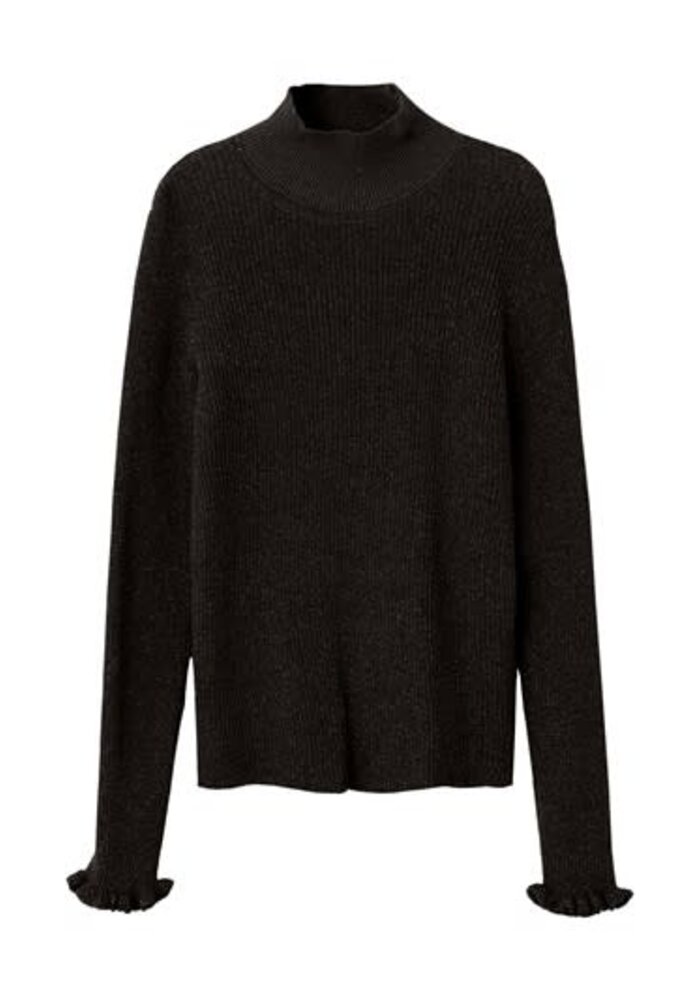 Name it NKFRIAGLITTER LS KNIT Black