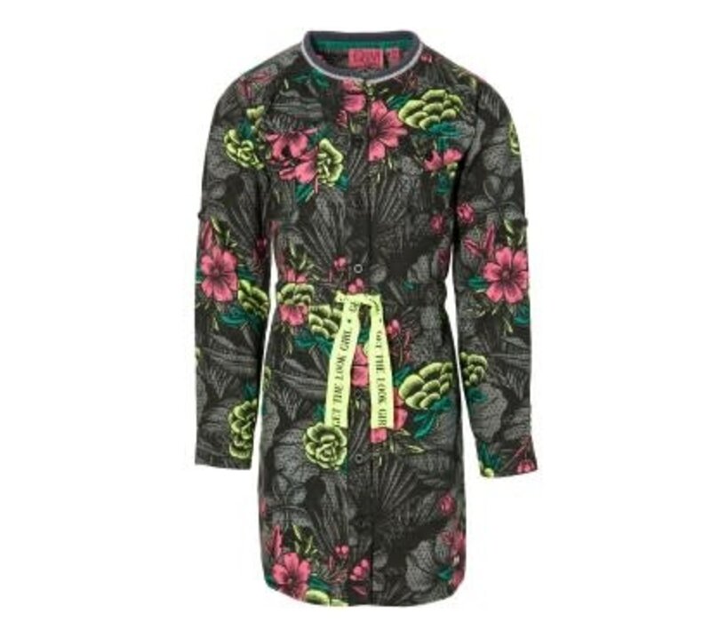 Quapi DALICIA W201 Black Flower