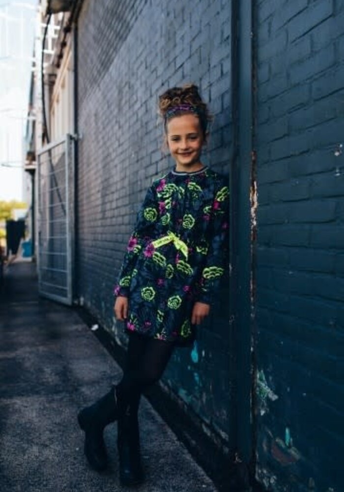 Quapi DALICIA W201 Black Flower