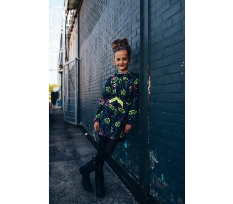 Quapi DALICIA W201 Black Flower