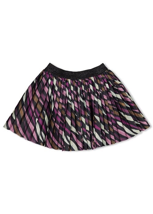 Jubel Jubel Rok plissé - Forest Fancy Antraciet