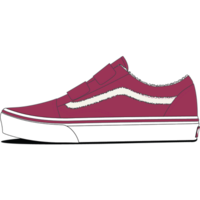 Vans Old Skool V Sherpa Pop CHERRIES JUBILEE