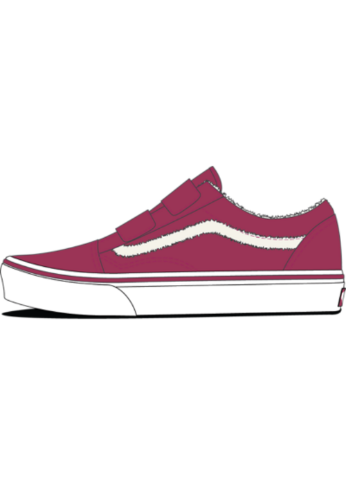 Vans Vans Old Skool V Sherpa Pop CHERRIES JUBILEE