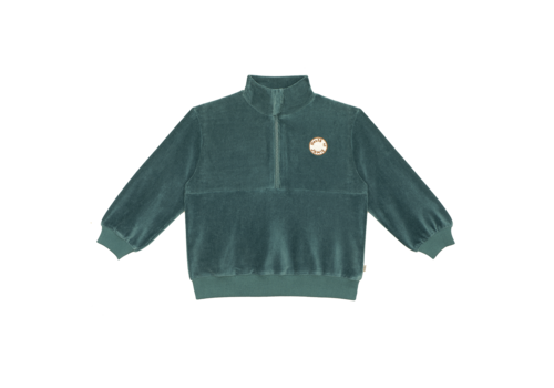 House of Jamie House of Jamie Zip Sweater Teal