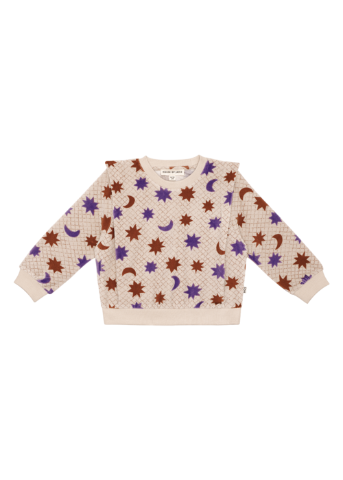 House of Jamie House of Jamie Shoulder Sweater Magical Stars